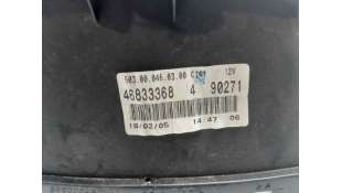 CUADRO INSTRUMENTOS FIAT PUNTO (1999-2010) 1.2 60 (188.030, .050, .130, .150, .230, .250) 60CV 1242CC - L. 7258862 / 005170 2